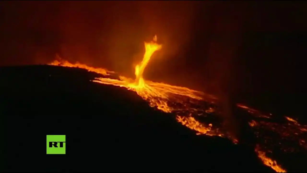 Tornado de fuego en Portugal