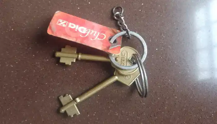 Encontraron este llavero