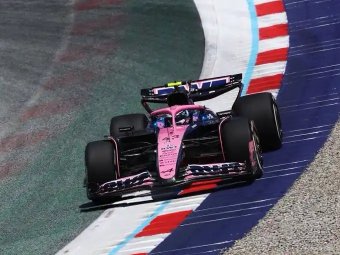 Colapinto finalizó  la PL1 en Silverstone.Foto:EFE