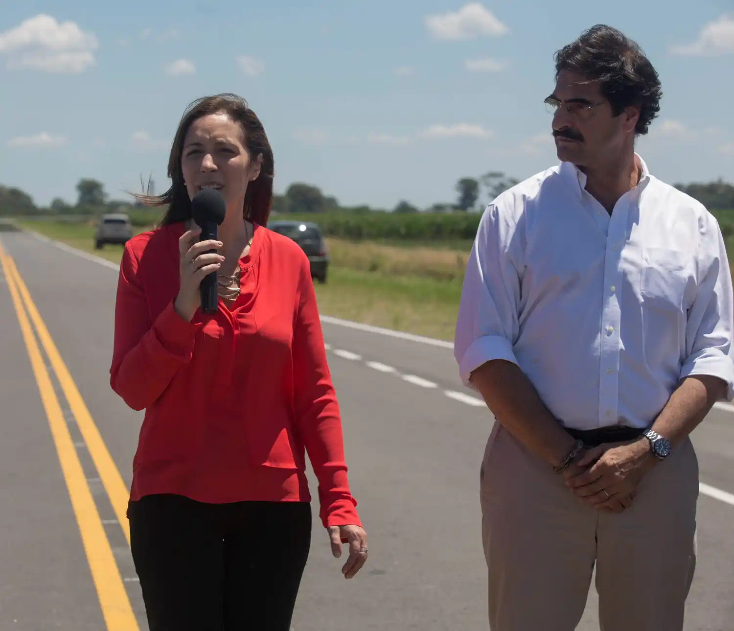 Vidal inauguró la "Ruta del cereal": "Cumplimos nuestra palabra"