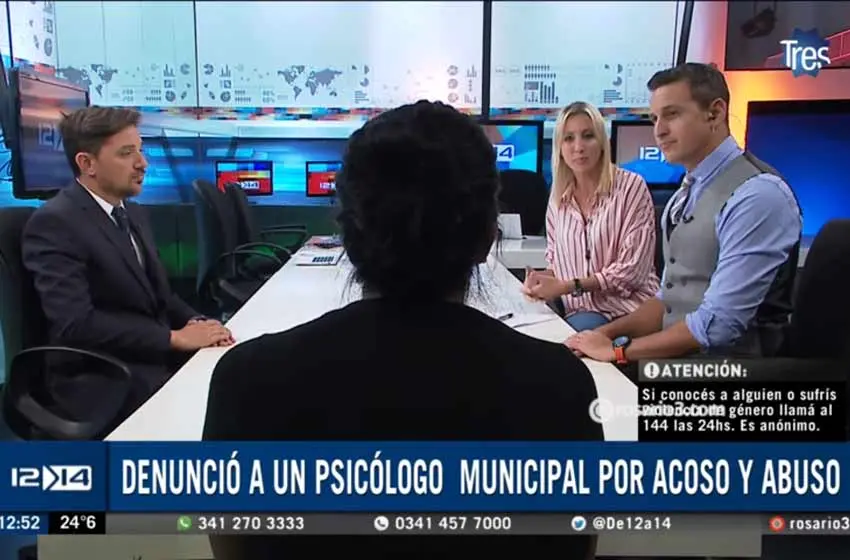 «No sé qué reacción pueda tener», dijo la mujer abusada por un psicólogo de la Municipalidad