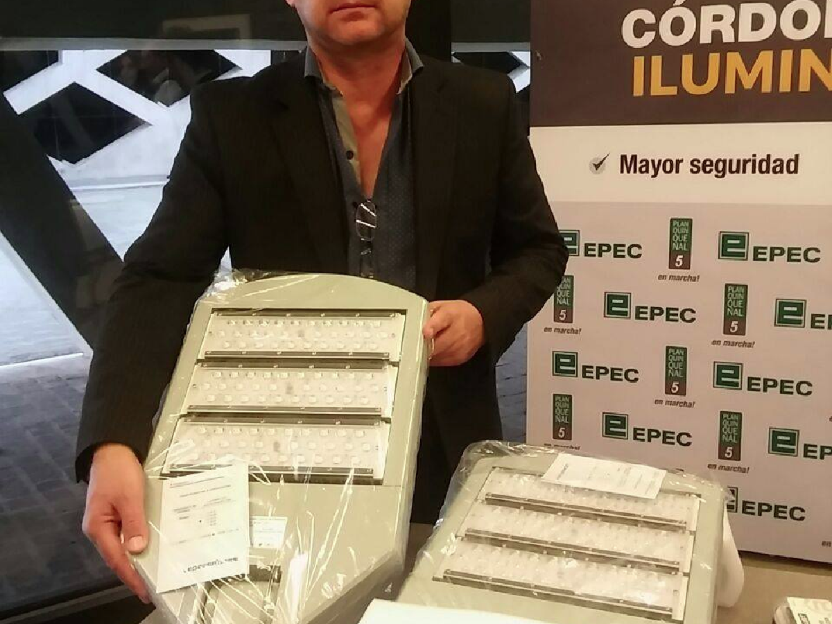 Cuatro municipios de San Justo se suman al programa “Córdoba Ilumina” 