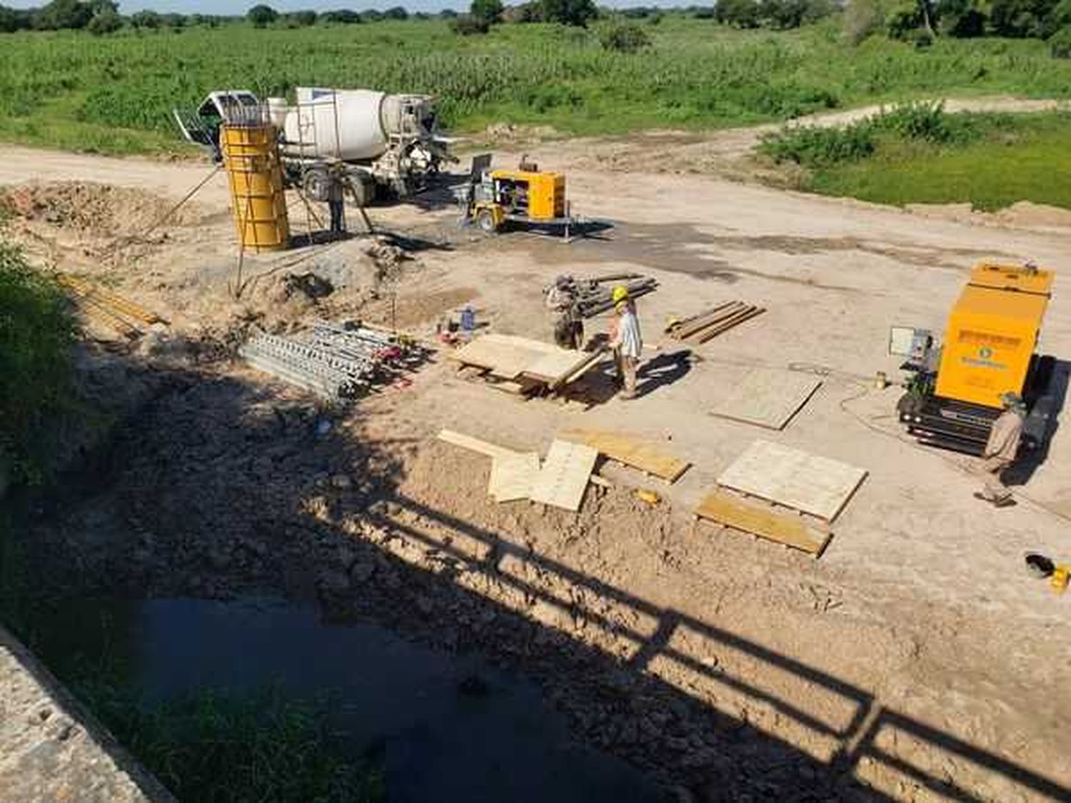 A buen ritmo prosiguen los trabajos para la construcción la nueva planta de agua