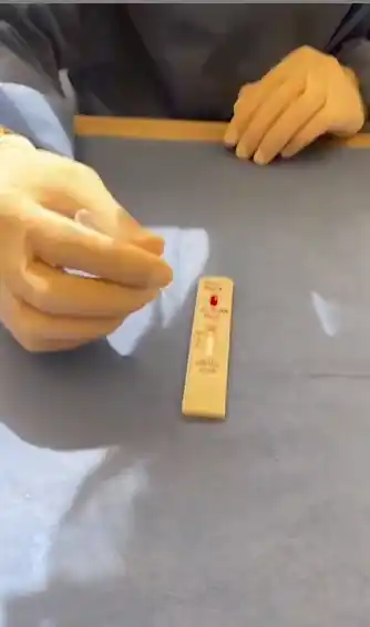 Alicia Machado mostró en su Instagram cómo fue el momento de su prueba rápida