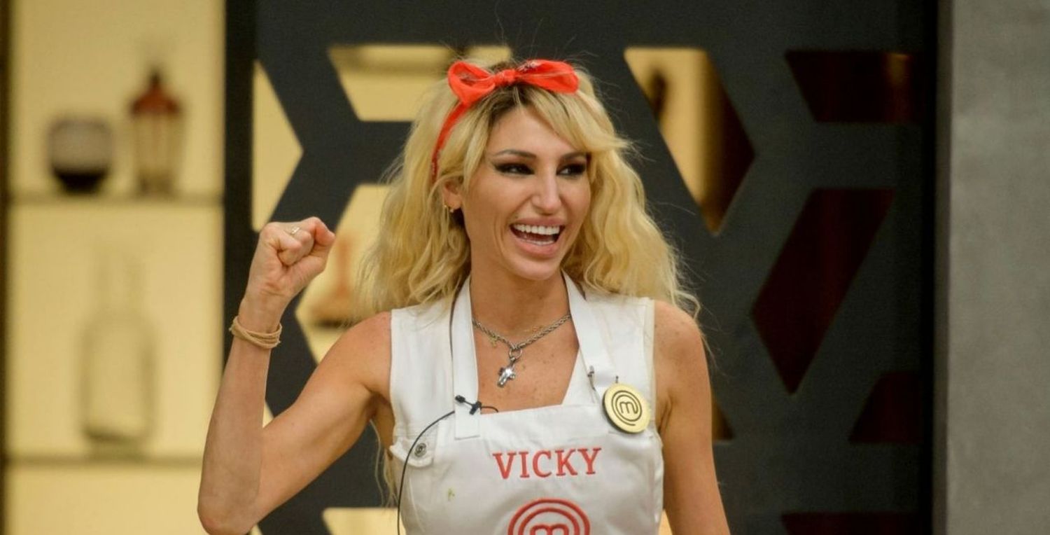 Vicky Xipolitakis hizo sonrojar a Germán Martitegui en “MasterChef Celebrity”