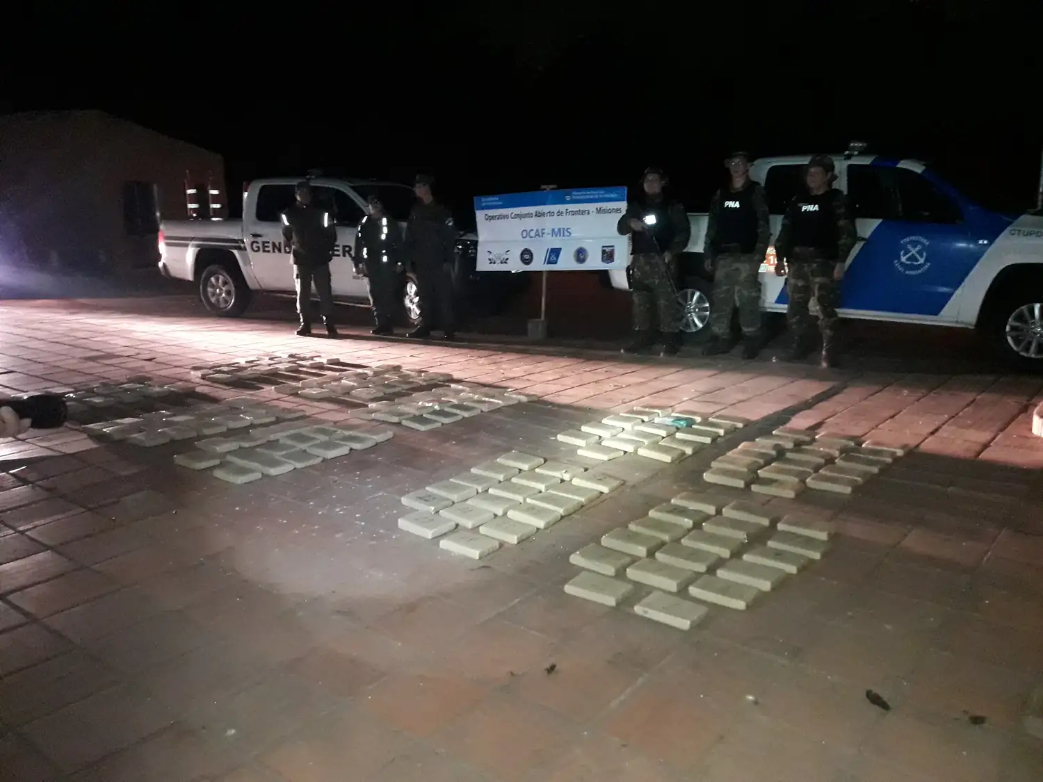 Misiones: Incautaron más de 760 kilos de marihuana