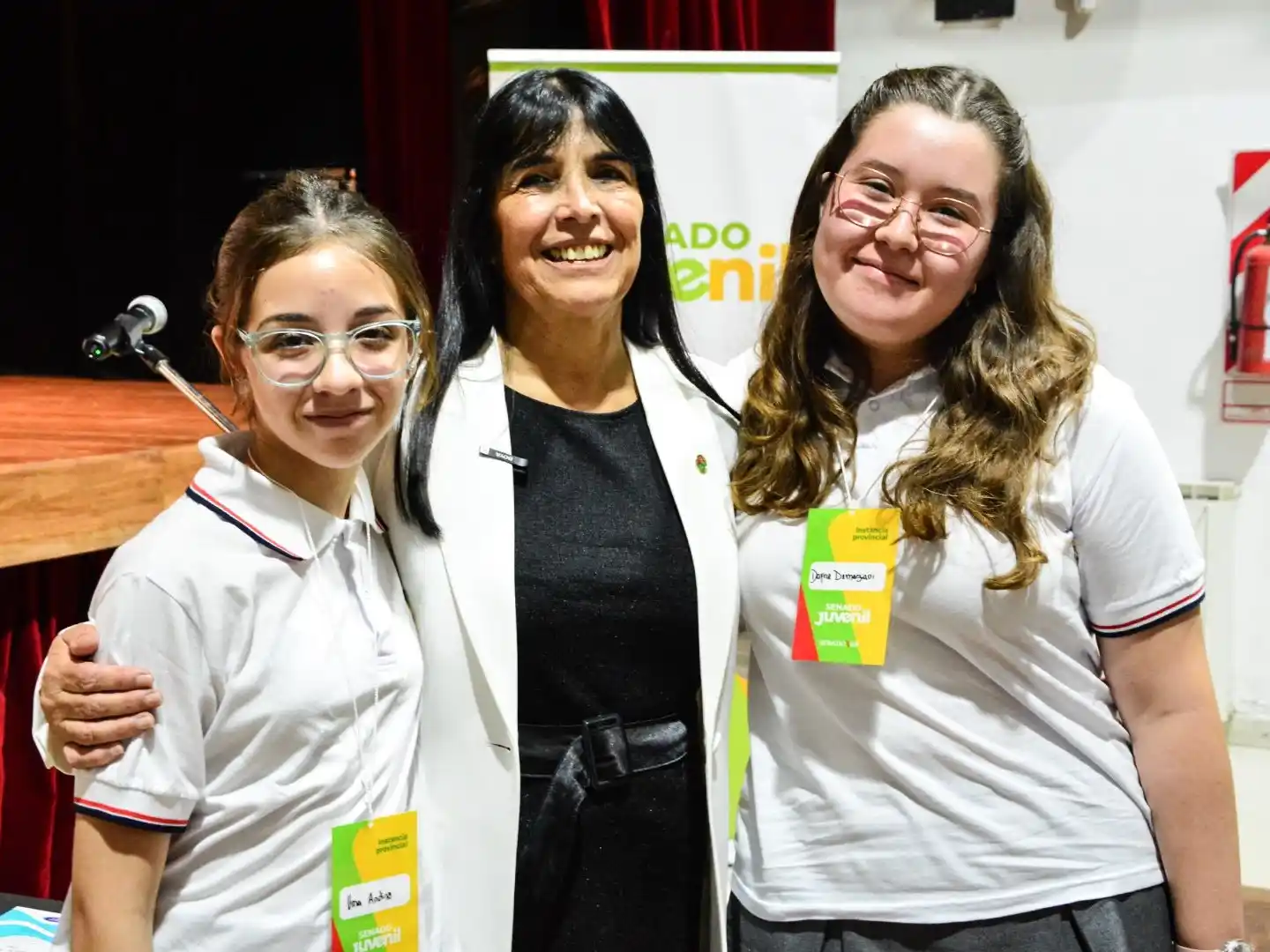 Senado Juvenil: dos jóvenes de Villaguay llevan su proyecto sobre discapacidad visual al ámbito provincial