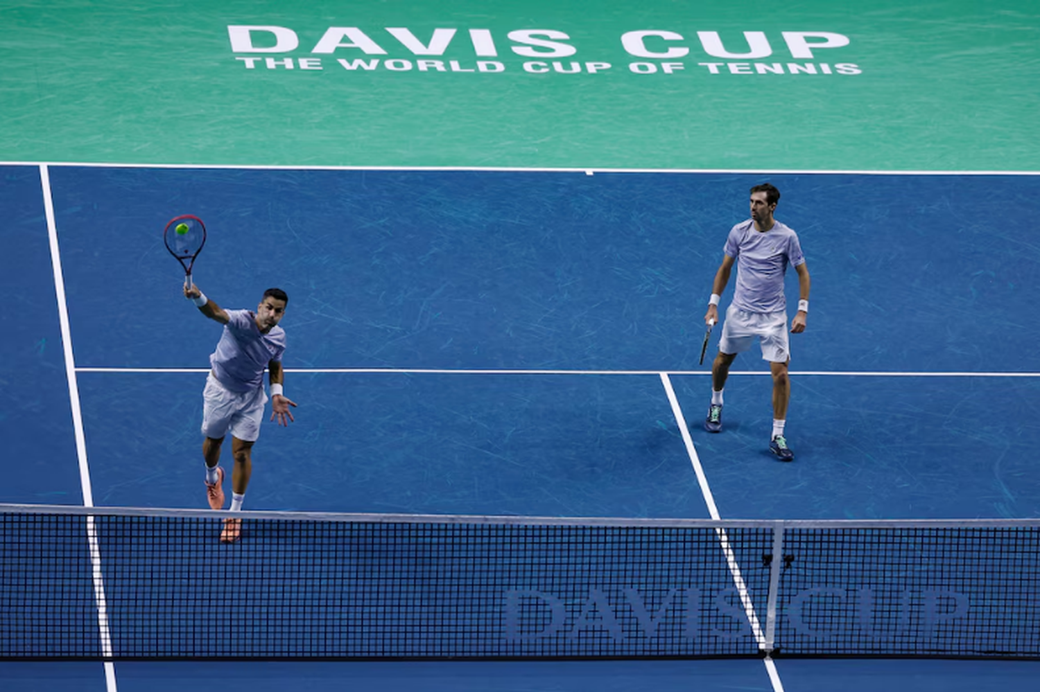 Copa Davis: Argentina quedó fuera del torneo ante Italia en cuartos de final