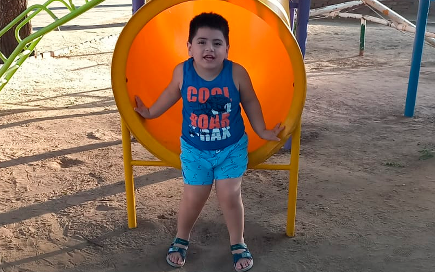 Julián Lorido cumplió 5 años