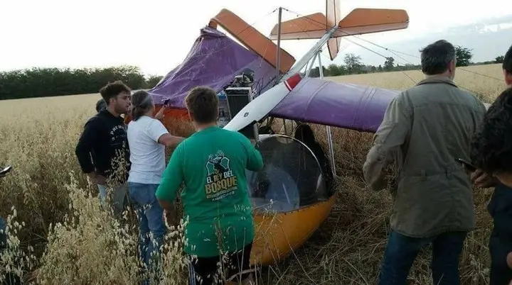 Denunciarán a Marcos Di Palma por su accidente con la avioneta