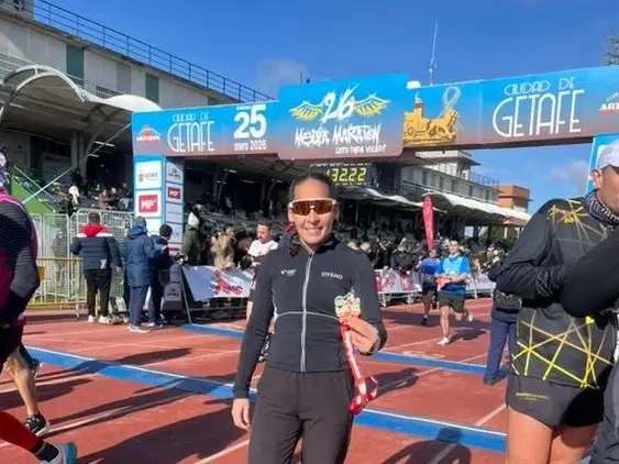 La Zurda Tesuri sumó su segundo triunfo seguido en los 21K de Getafe, ya que había sido la ganadora en 2025.