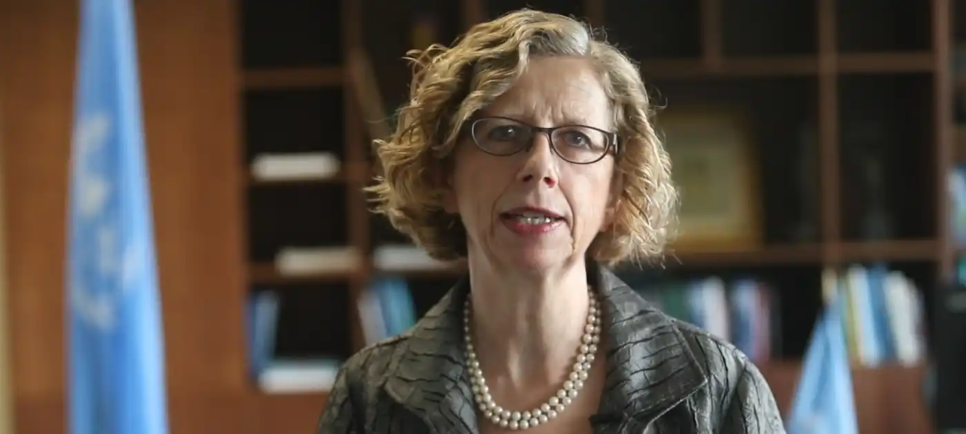 Inger Andersen, responsable del Programa de la ONU para el Medio Ambiente.