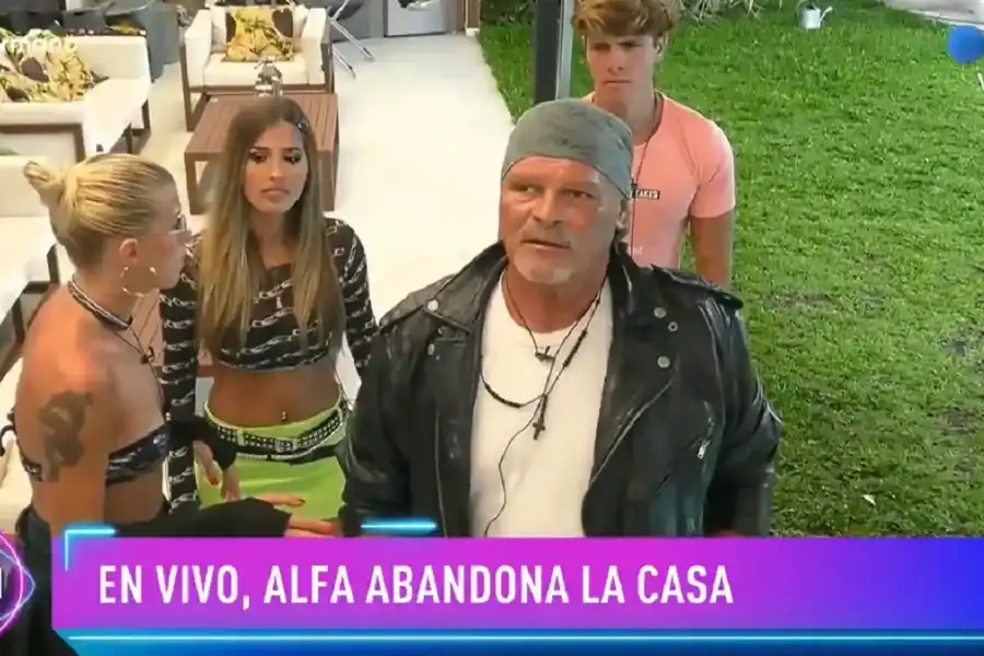 Alfa, el participante más polémico de Gran Hermano, fue eliminado