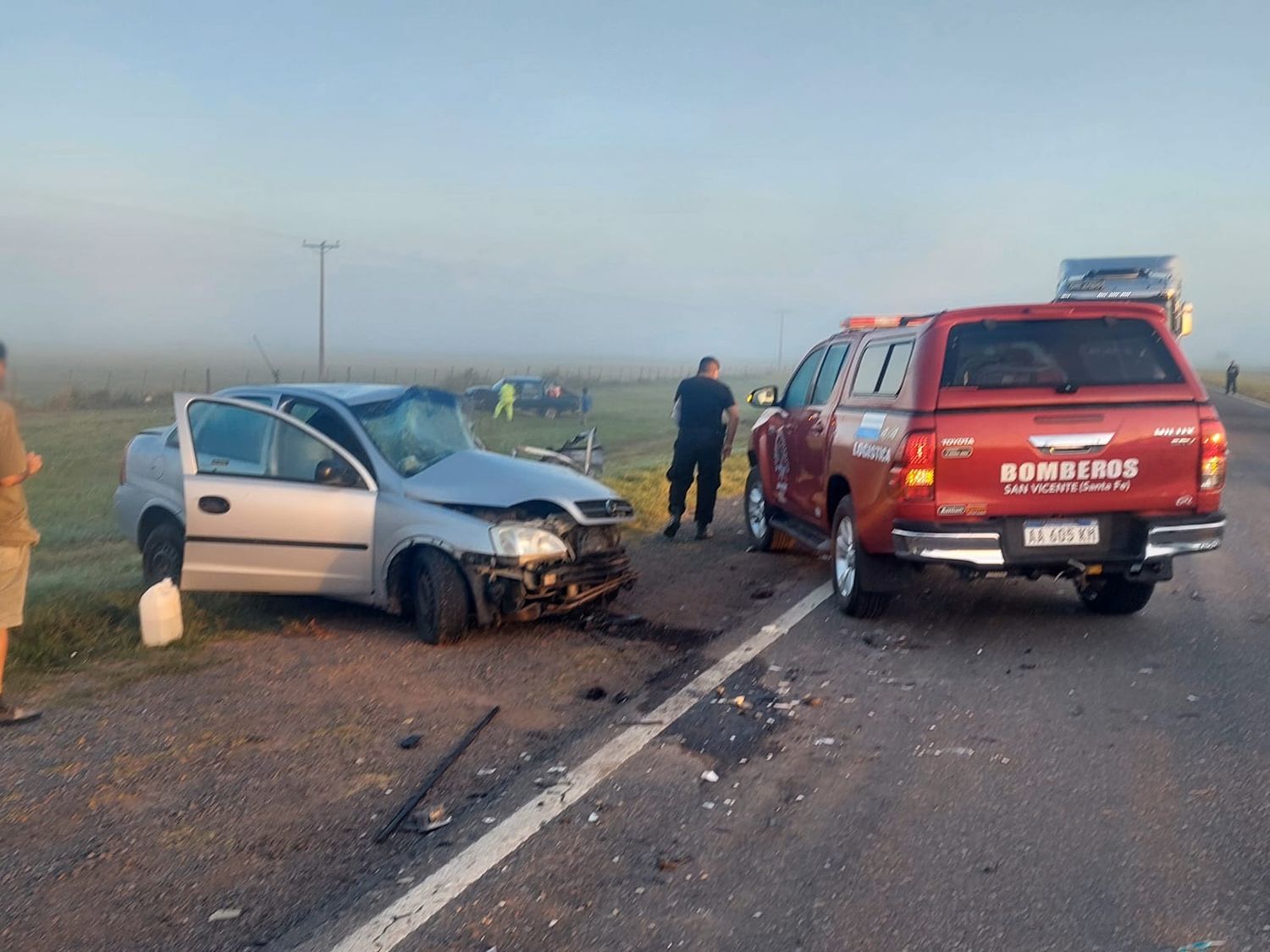 Foto: Gentileza Bomberos Voluntarios San Vicente