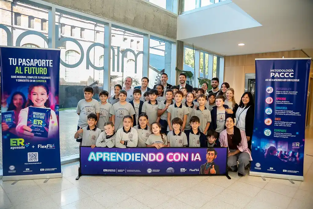 Más de 1.200 estudiantes ya participaron de experiencias educativas con inteligencia artificial en Entre Ríos
