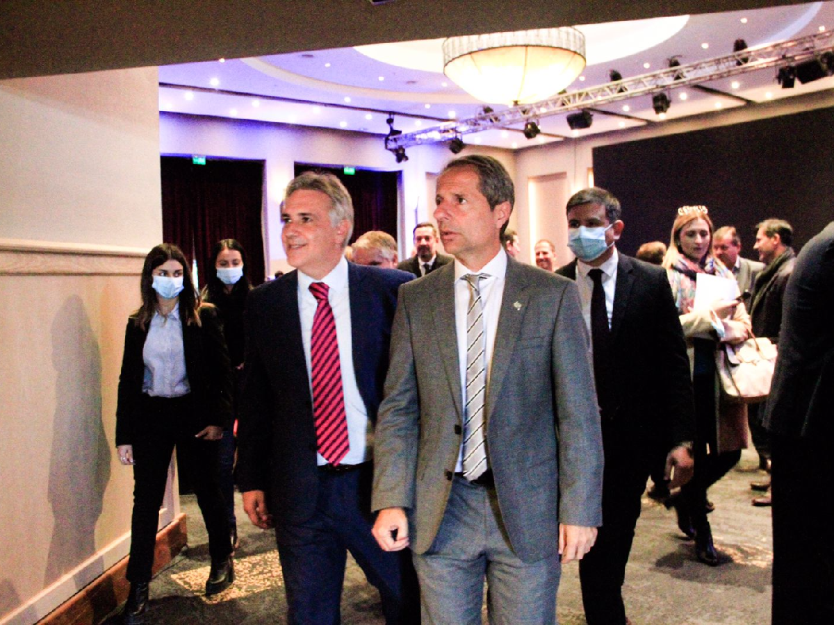 Bernarte, Schiaretti y Llayora defendieron el modelo Córdoba" en la Fundación Mediterránea