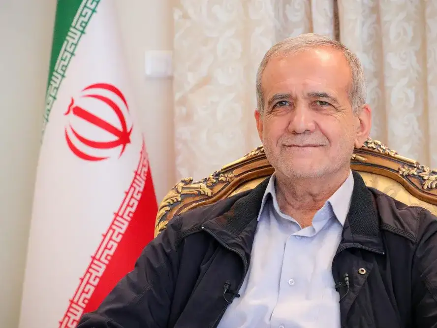 Masoud Pezeshkian.