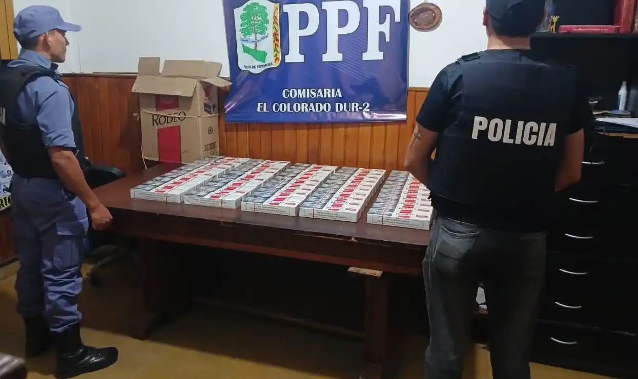 Encubrimiento de contrabando: Fue detenido cuando vendía gruesas de cigarrillos sin aval aduanero