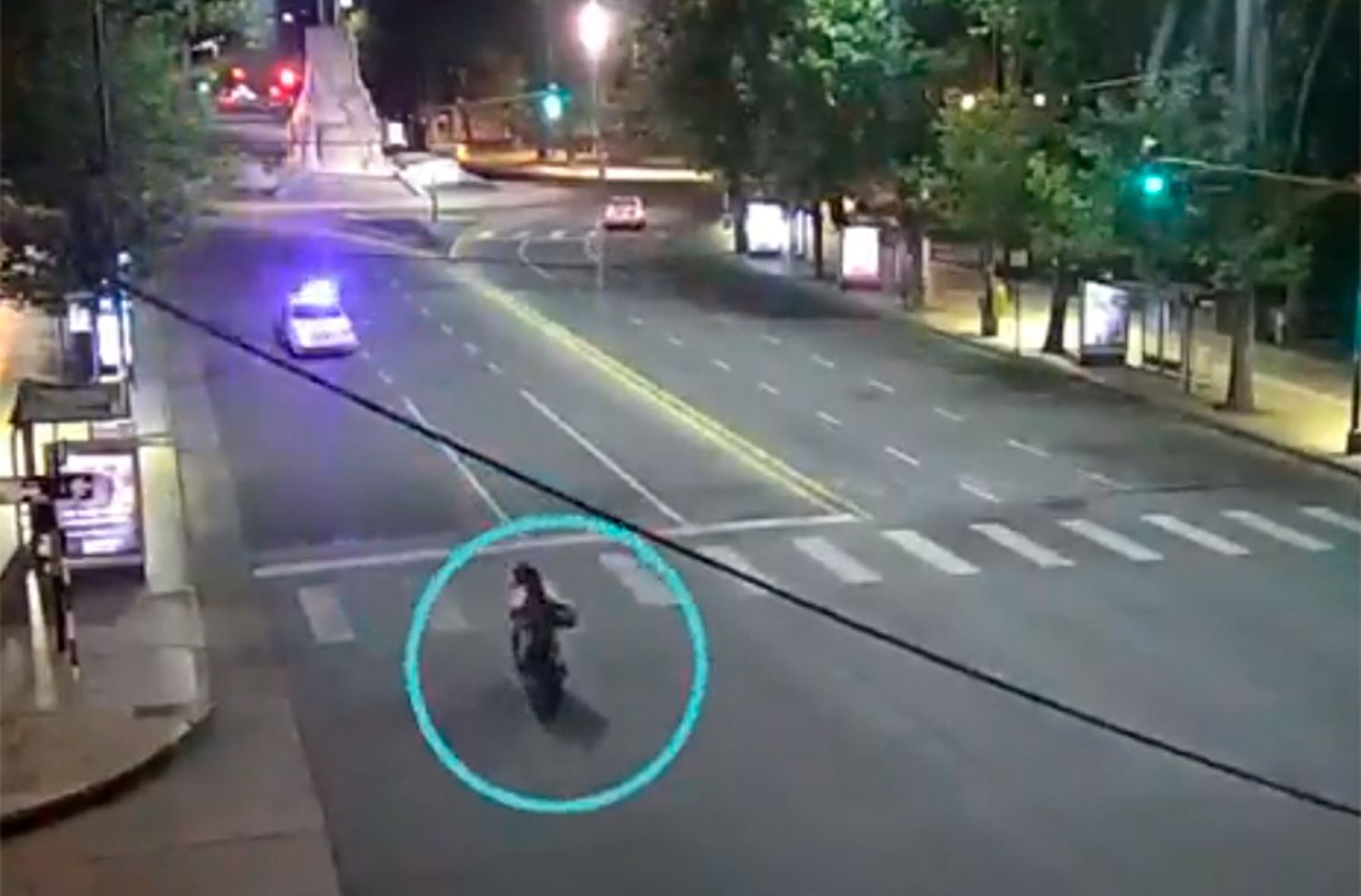 Gran persecución en pleno centro de Mar del Plata