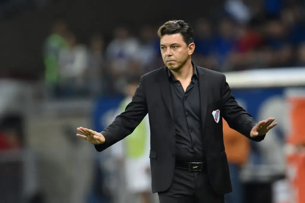 Gallardo les da forma a los dos equipos de River