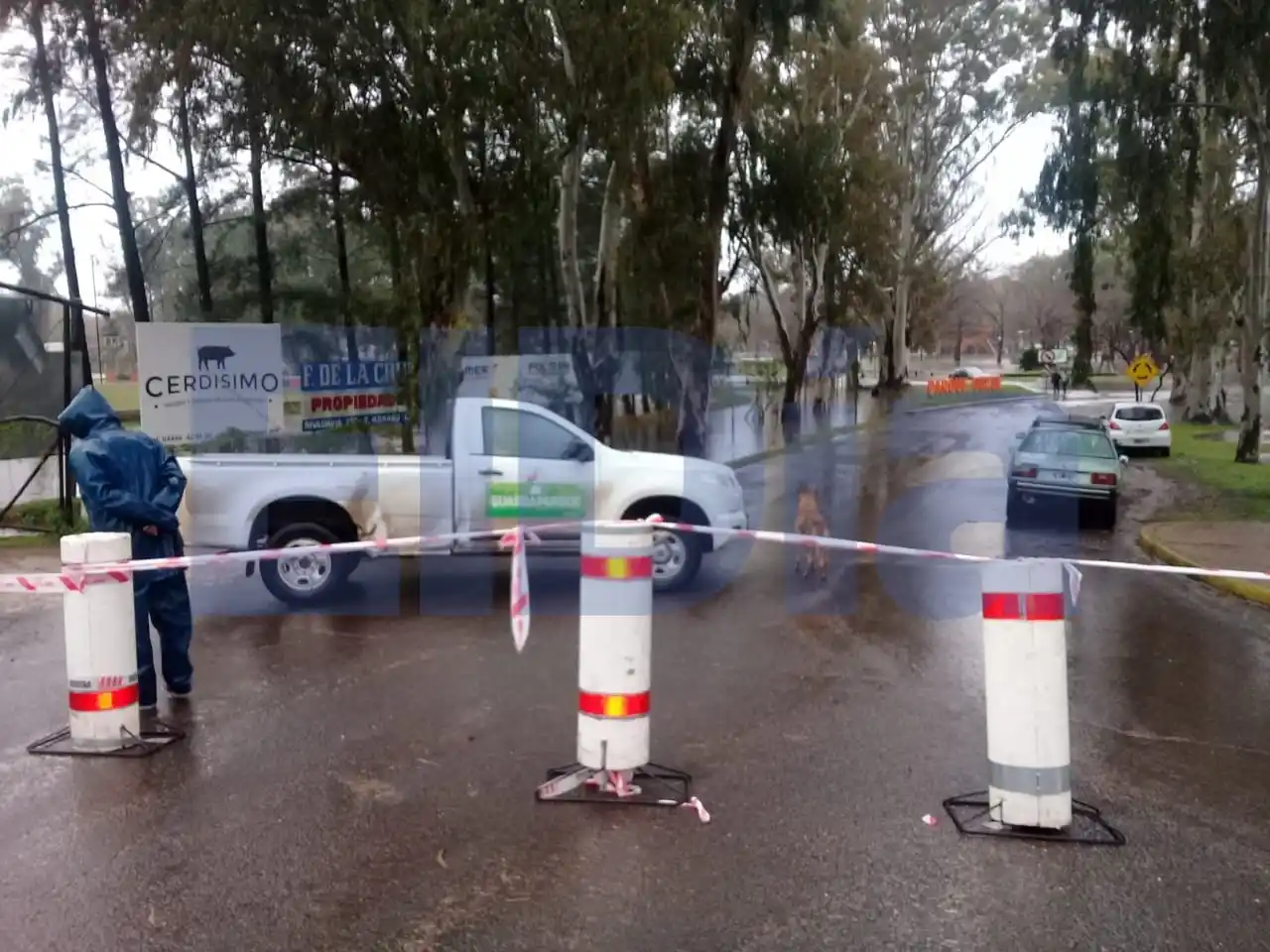 El río se mantiene y el registro de lluvias desde el jueves es de 137mm