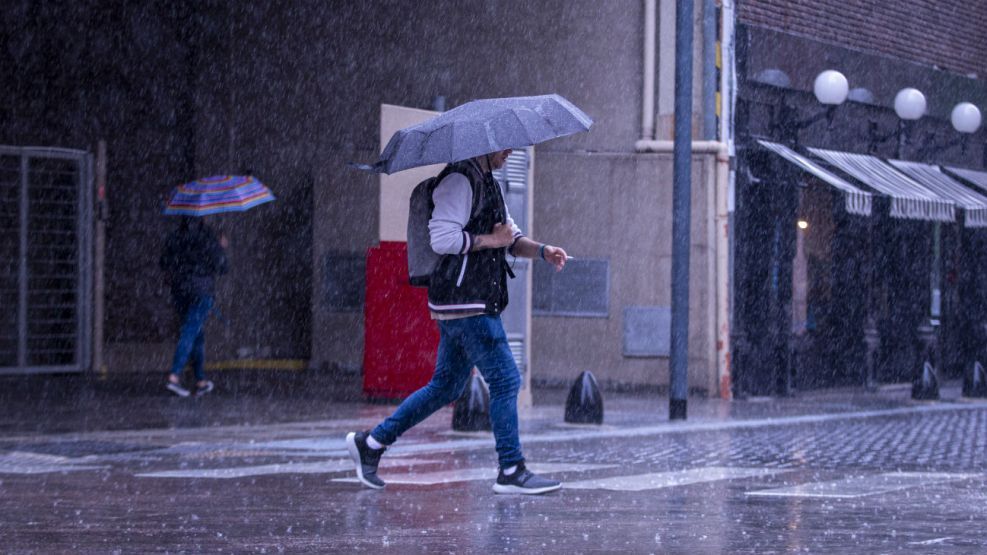Las lluvias en lugares puntuales serán fuertes