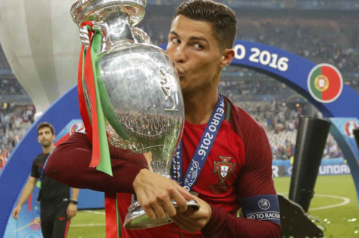 Ronaldo, máximo goleador histórico de la Eurocopa con 14 goles, sigue sumando nuevos récords.