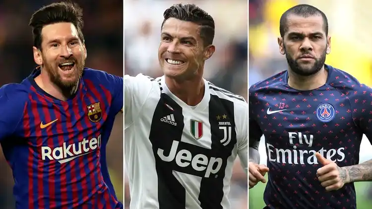 Messi se alejó de Cristiano y va en busca de Dani Alves