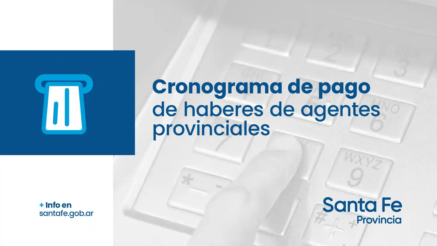 La Provincia dio a conocer el cronograma de pago de haberes de enero