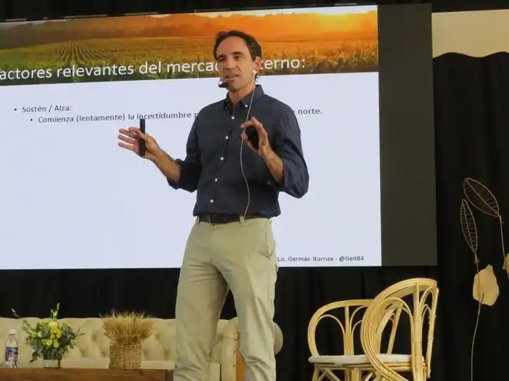 Germán Iturriza analizó el impacto de las lluvias en la producción agraria