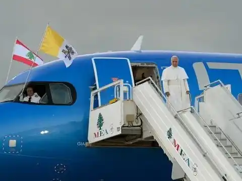 El Papa León XIV en el Líbano.