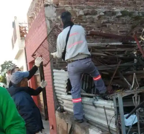 Intervención por acumulación extrema de residuos