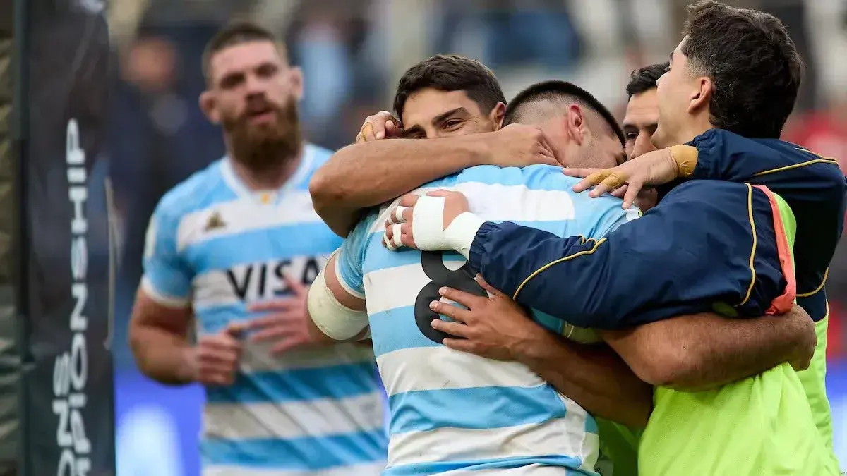 Los Pumas festejaron su triunfo frente a Gales por el Nations Championship