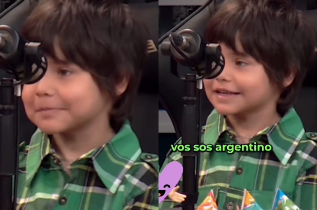 La respuesta provocó risas y un cálido momento en el estudio.