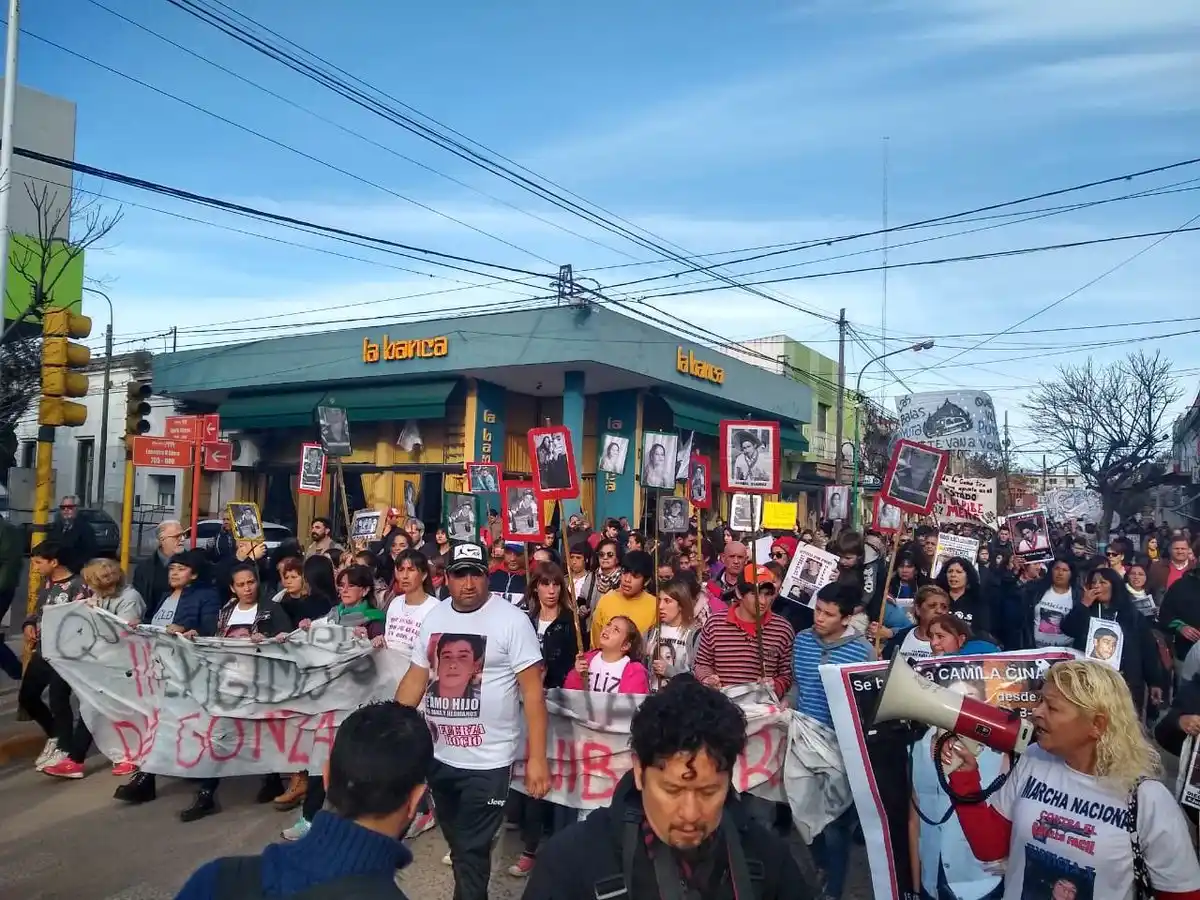 A un mes de la "Masacre de Monte", hubo una marcha y pedido de justicia