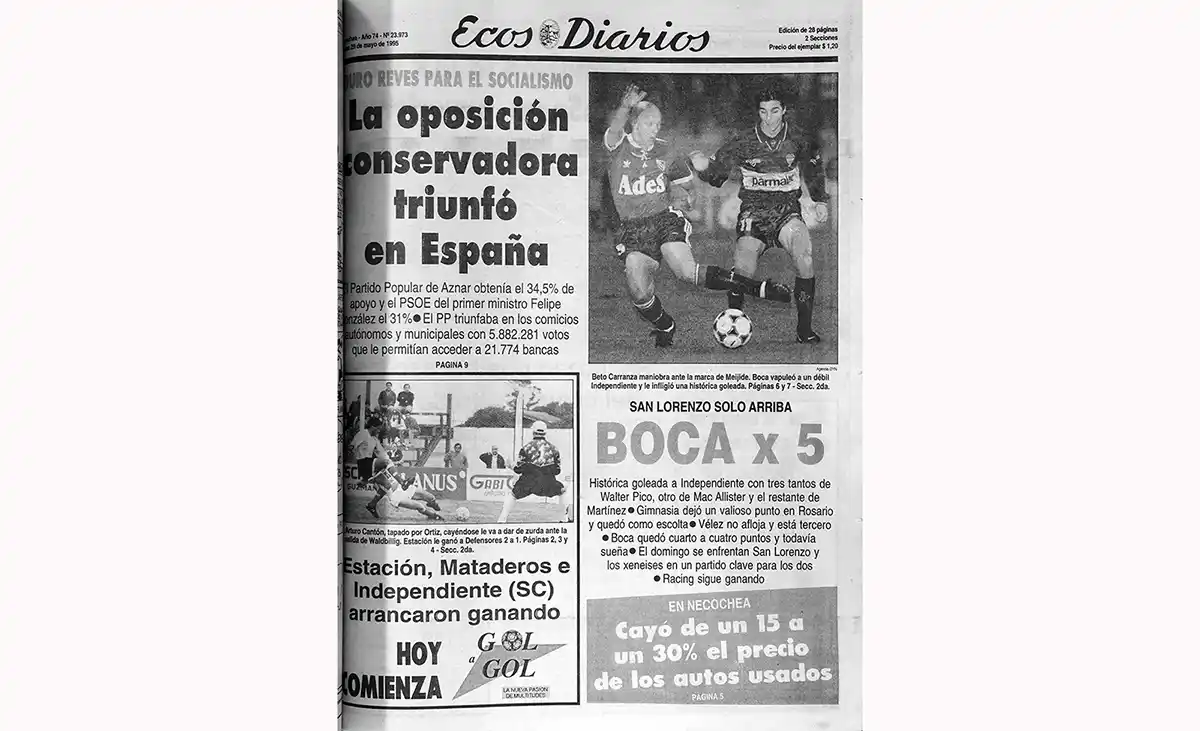 Lunes 29 de mayo de 1995