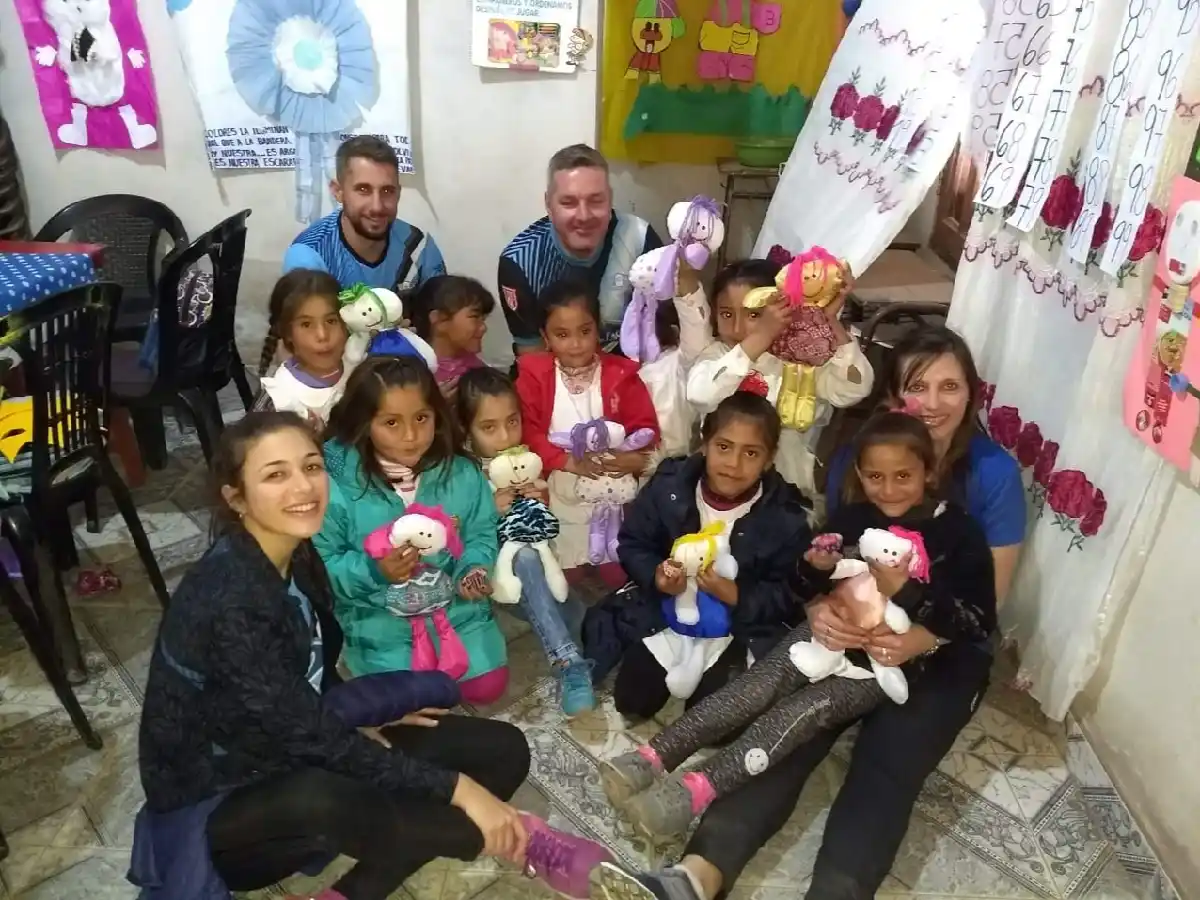 Quinta colecta solidaria en Ramona "Amistad Deportiva" 