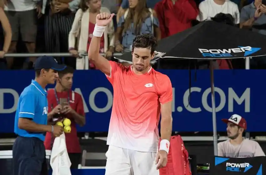 Guido Pella venció a Schwartzman y se metió en semifinales