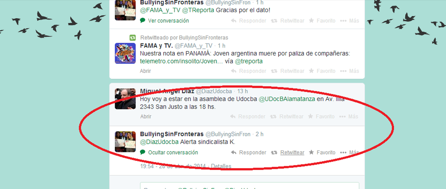ONG contra el Bullying ataca y discrimina a periodistas y docentes