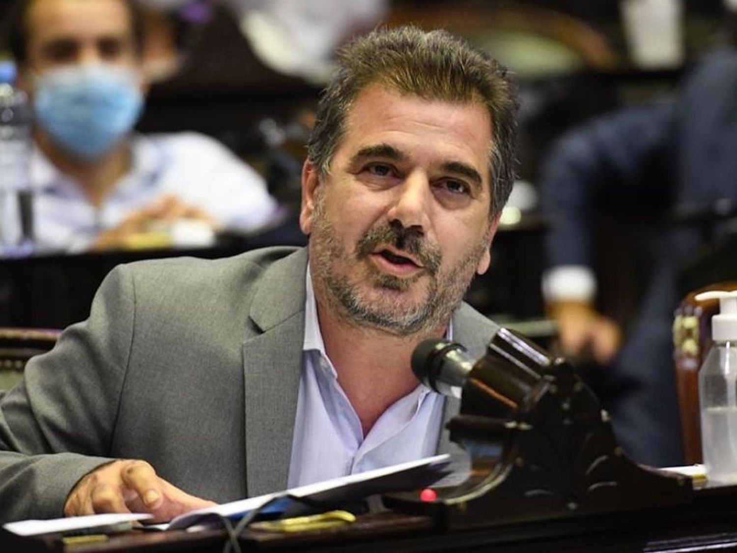 Cristian Ritondo, jefe del bloque del PRO en Diputados.