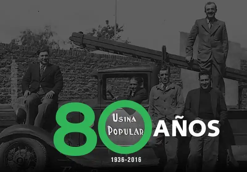 La Usina, una institución de economía mixta, conmemora su 80 aniversario