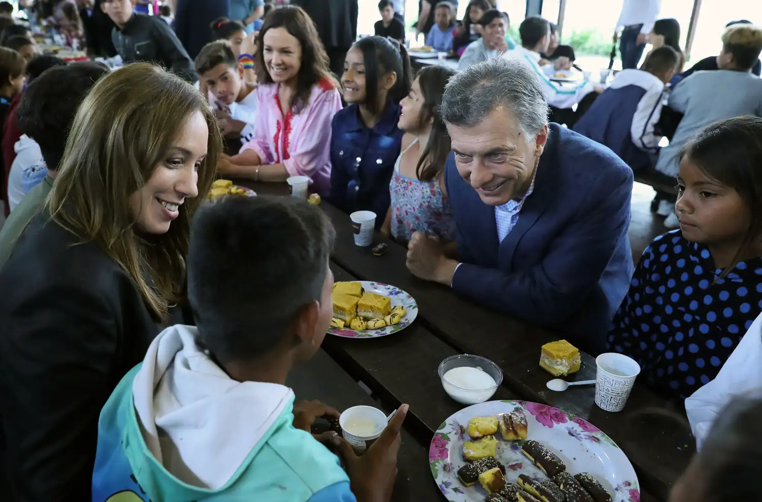 Mauricio Macri y la Gobernadora nuevamente se mostraron juntos