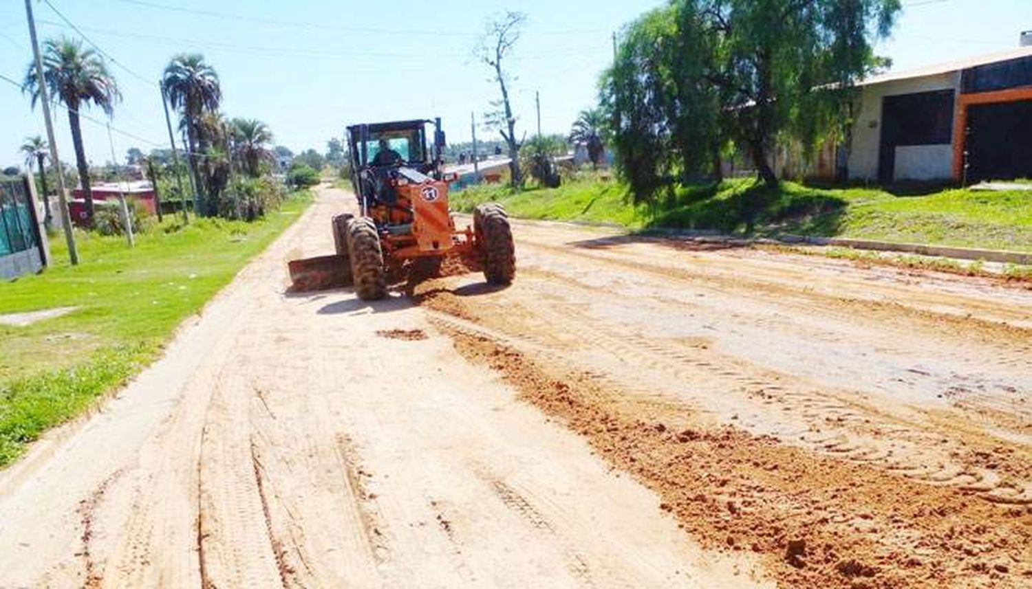 Se trabaja en la mejora de la traza vial