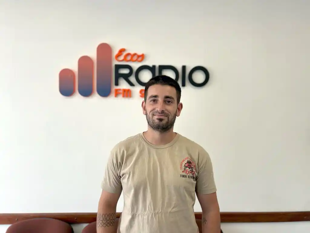 Organizador de la travesía. Dennis Angelakis