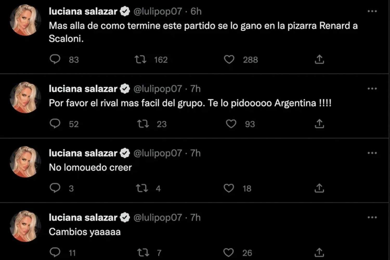 Los tweets de 