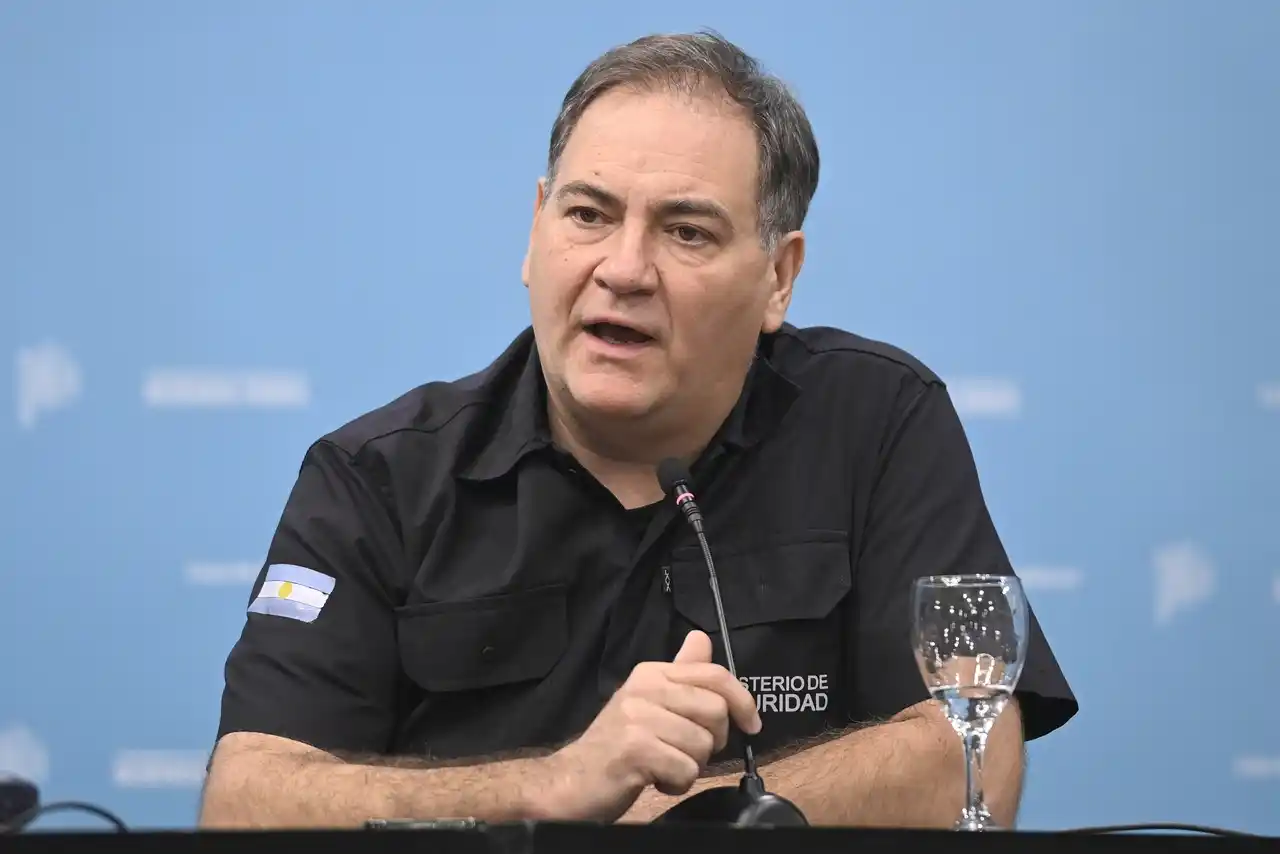 Javier Alonso, ministro de Seguridad de la Provincia.