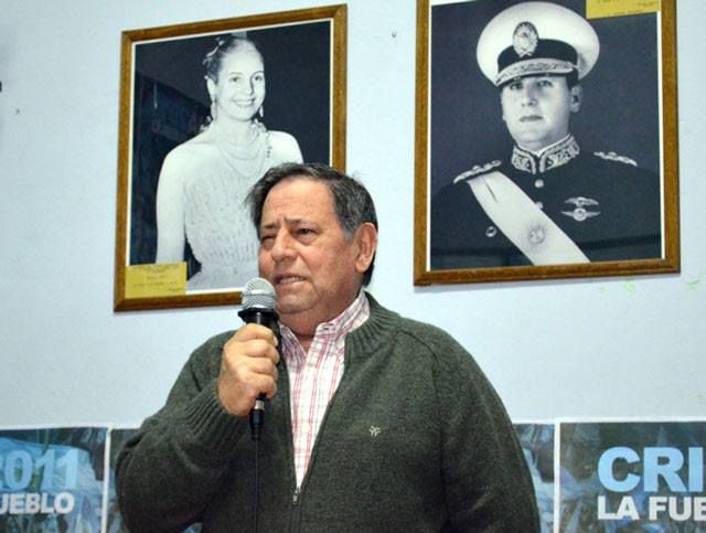 Duelo en San Cayetano por la muerte del exintendente Visciarelli