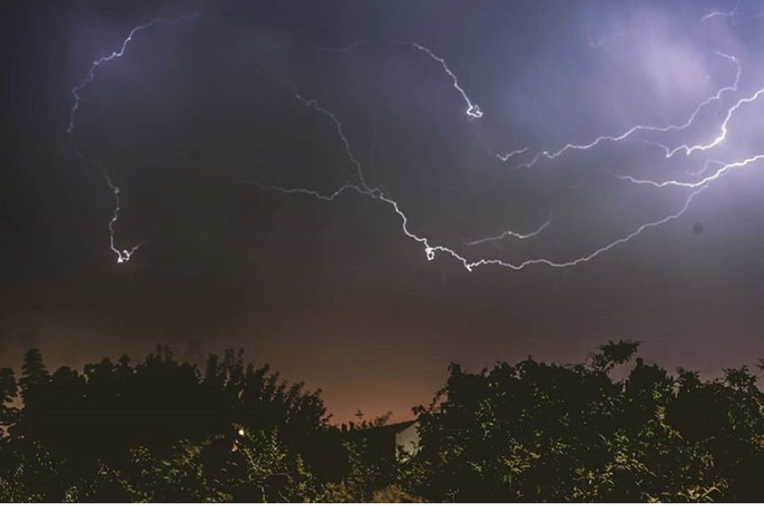 Las increíbles imágenes de la tormenta de este miércoles