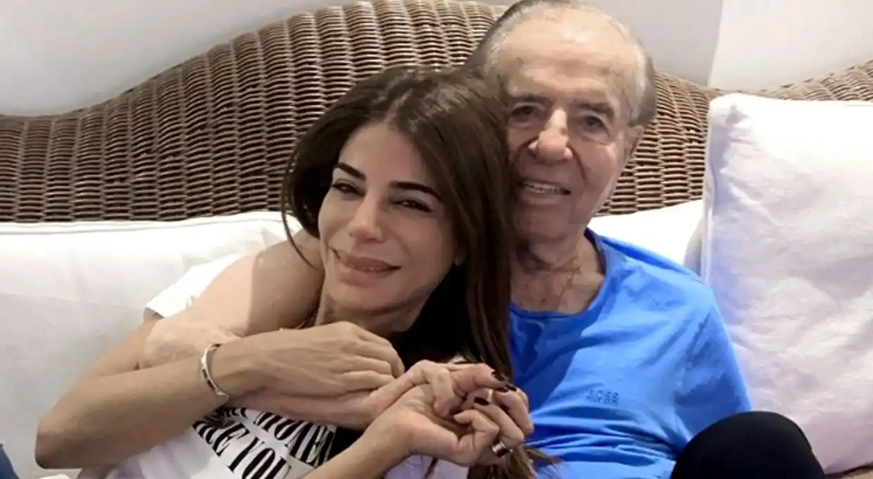 Menem continúa internado en estado delicado, pero con leve mejoría