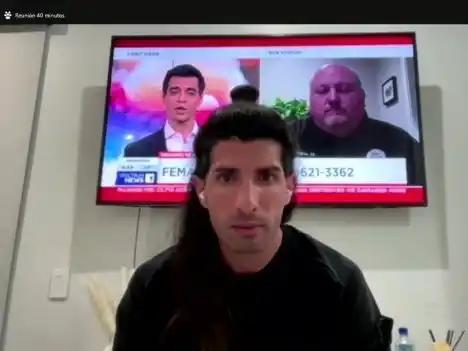 Agustín Musa, tandilense viviendo en el Estado de California.